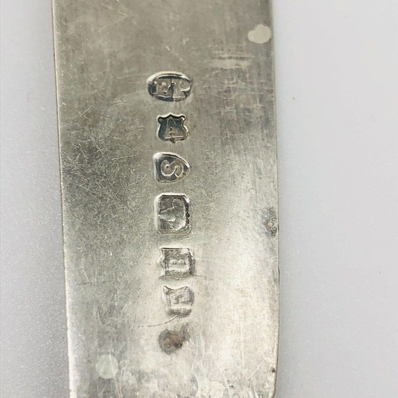 FB Rogers FISH Fork Knife SET English Silverplate Celluloid Handles EPNS - Picture 8 of 8